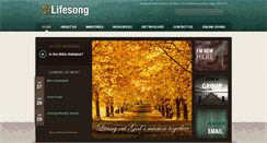 Desktop Screenshot of lifesongcc.com